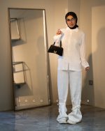 ست شومیز شلوار گره ای - تصویر 3