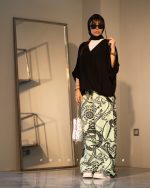 ست شومیز شلوار هاوایی ترک - تصویر 2