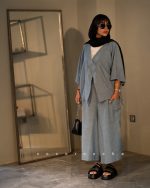 ست شومیز شلوار شانتون - تصویر 2