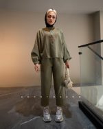 ست  شومیز شلوار گلدوزی زارا - تصویر 5