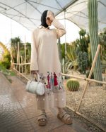پیراهن بلند مینیمال - تصویر 4