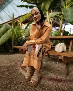 پیراهن بلند مینیمال - تصویر 7