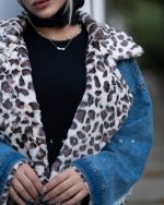 ست کت . کیف ترکیبی جین و تدی - تصویر 3