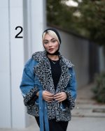 ست کت . کیف ترکیبی جین و تدی - تصویر 5
