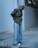بارونی کمر و آستین گت دخترانه - تصویر 3