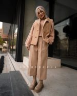 دوتیکه موهر پشمی بلوز و وست - تصویر 4
