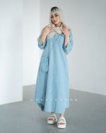 ست پیراهن کبریتی و کیف - تصویر 3