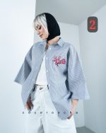 شومیز باکسی ترک - تصویر 8