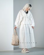 ست اورال دامنی و شومیز گیپور - تصویر 4