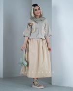 ست شومیز کنفی و دامن - تصویر 5