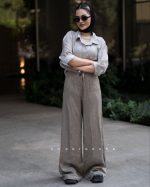 شلوار فول بگ پنسل - تصویر 7
