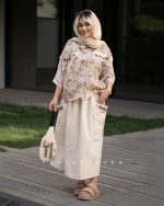 ست سه تیکه دامنی بالنسیاگا - تصویر 5