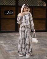 ست شومیز و شلوار آبرنگی - تصویر 3