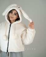 سویشرت پشمی گوش دار - تصویر 2