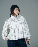 شومیز گلدوزی لینن